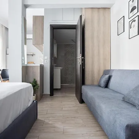 The Cozy Cube - With Patio Appartement Thessalonique