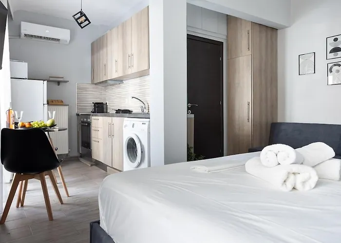 公寓 The Cozy Cube - With Patio